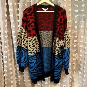 Terra & Sky Drop Shoulder Cardigan